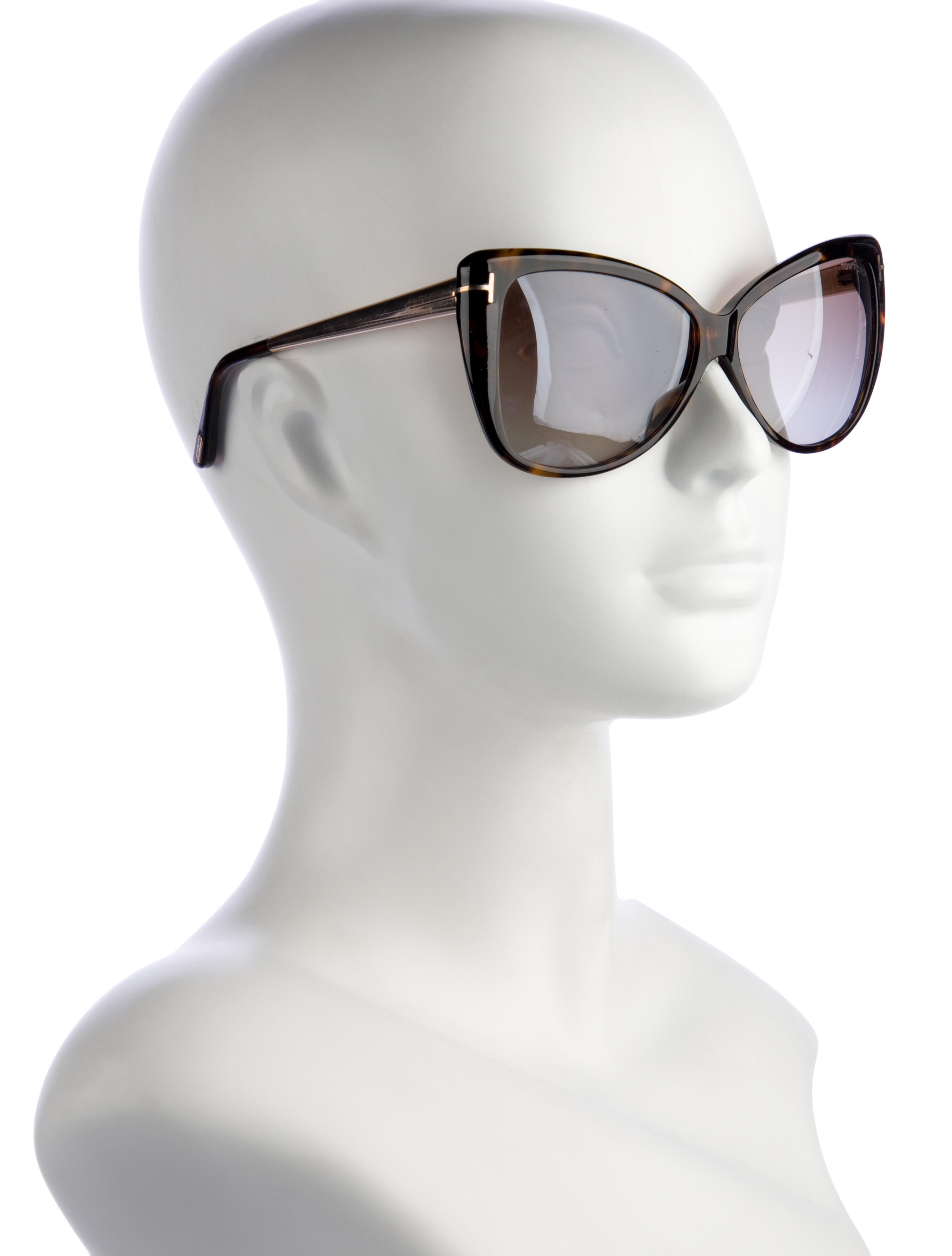 Tom Ford Oversize Gradient Sunglasses